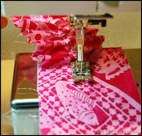 Get ruffling! Get ruffling!