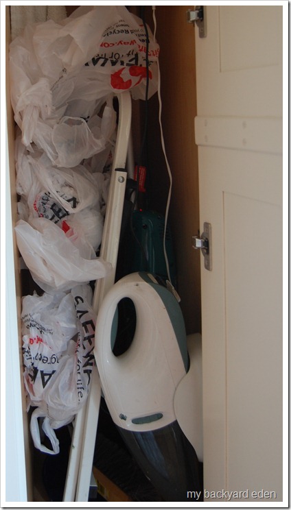 Messy Closet.