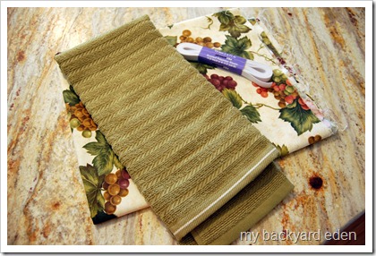towel topper supplies