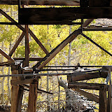 The fall colors outside of the mill were amazing.