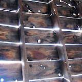 Poorly insulated roof, also looks quite leaky.