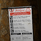 Apparently old mines are dangerous.