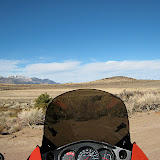 Looking east.