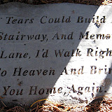 The cemetery provided an interesting glimpse into the difficulties of living in a mining town.  Many graves for young women, children and young men.