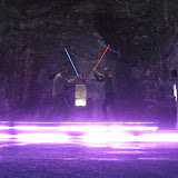 Jedi training camp, in a Colombian salt mine.