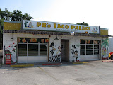 The inside looked as good as the outside and water dripped on me from a duct, but the food was really good!