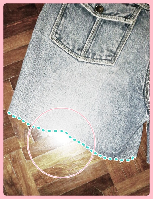 DIY Denim Shorts #6