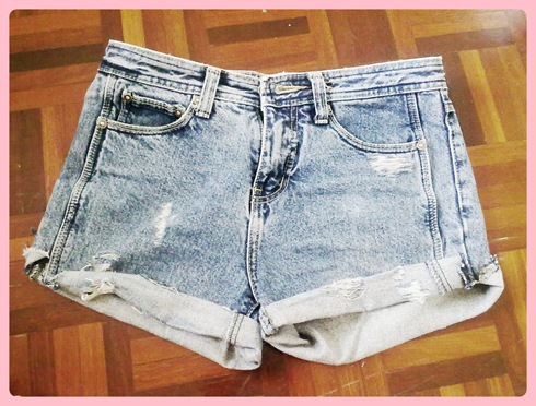 DIY Denim Shorts #8
