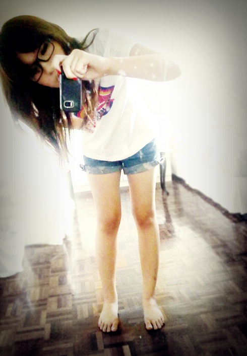 DIY Denim Shorts #10