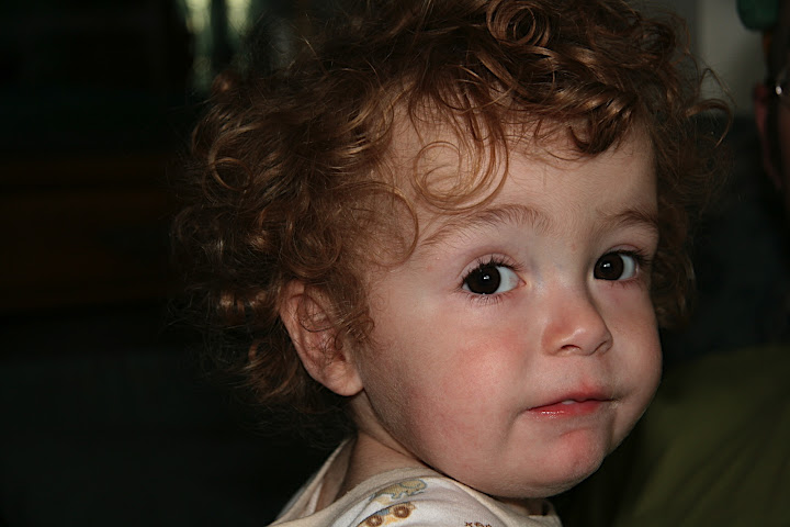 Conrad with curls that any women would be envious of!