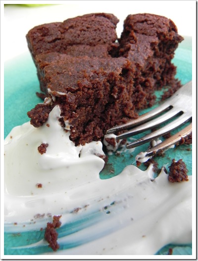 Chestnut and chocolate cake