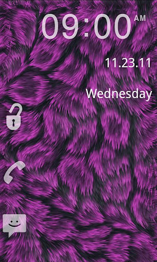 GO Locker- Pink Fur Theme