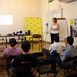  &ndash; Carol Thiede y Adri Closs, en el taller de vocería para activistas de Amnistía Internacional, sección paraguaya.
