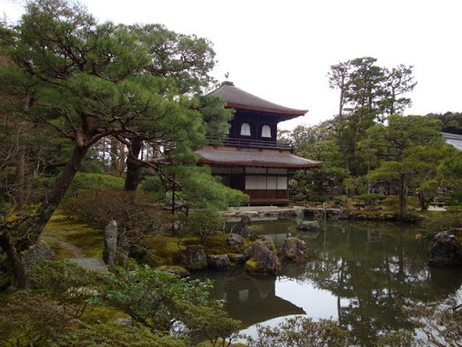 樸實的銀閣寺