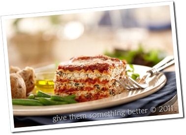 Lasagna with Tofu Ricotta