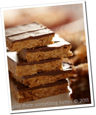 peanut butter carob bars
