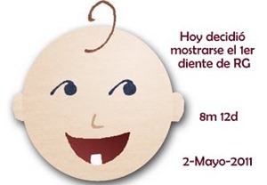 Su 1er diente 1er diente
