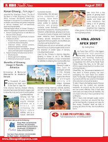 Il Hwa Health News September 2007 page 2