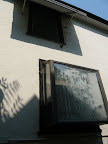 kitchen and attic windows