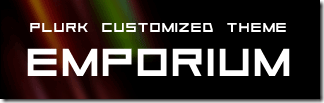 Plurk Customized Theme Emporium