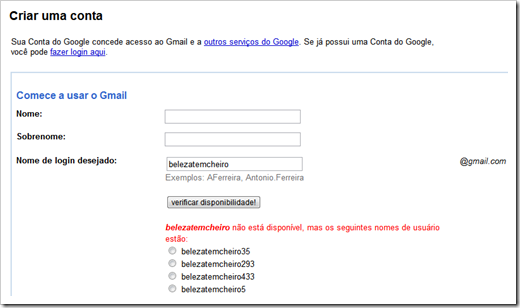 BelezaTemCheiro@gmail.com indisponível BelezaTemCheiro@gmail.com indisponível