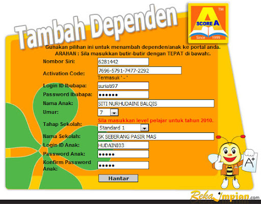 tambah dependen