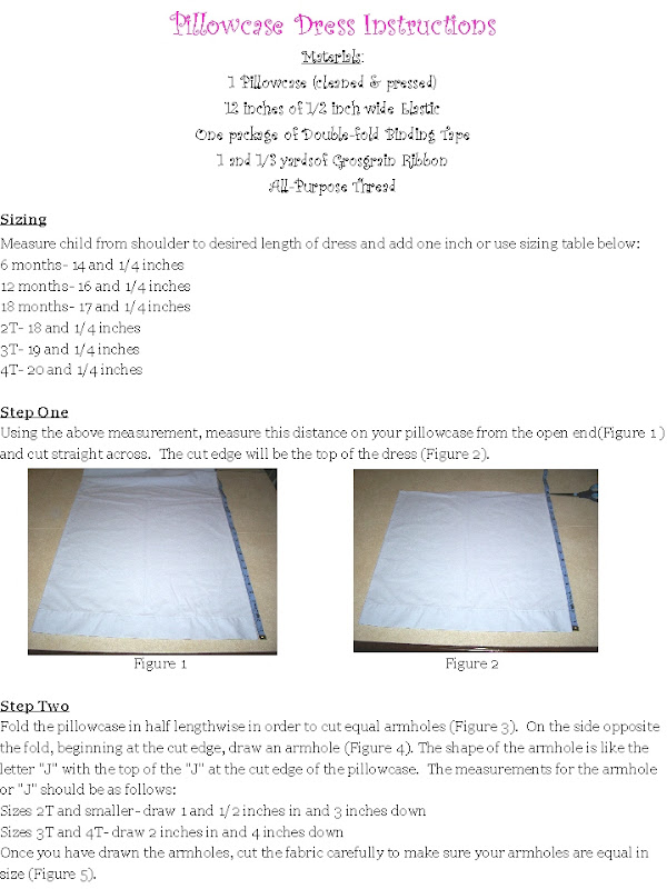 Close Encounters of the Drool Kind Pillowcase Dress HowTo