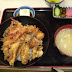 我點的上天丼. 好多好多的蝦子跟魚, 好!好!吃!!!