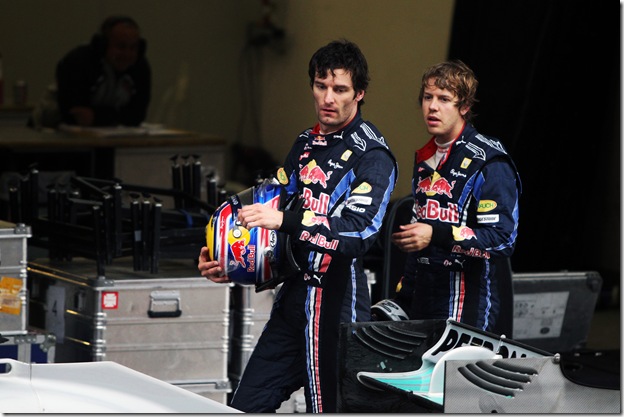 webber e vettel