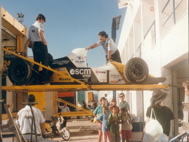 F1DataBase - Paolo Barilla - Espanha 1990 F1DataBase - Paolo Barilla - Espanha 1990