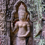 Preah Khan devata of shadows 38 Preah Khan Khmer Temple Goddesses   Devata of the Shadows
