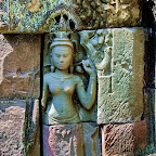 Preah Khan devata of shadows 14 Preah Khan Khmer Temple Goddesses   Devata of the Shadows
