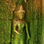 Preah Khan devata of darkness 20 Preah Khan Khmer Temple Goddesses   Devata of Darkness