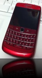 blackberry 9780 red 