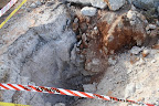 Met test sampling Deposit 1 Winze Sept09.jpg