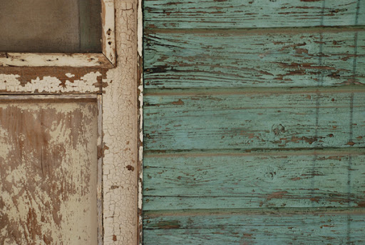 details of old shack