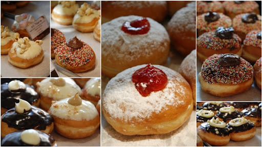 sufganiyot, donuts for hannukah