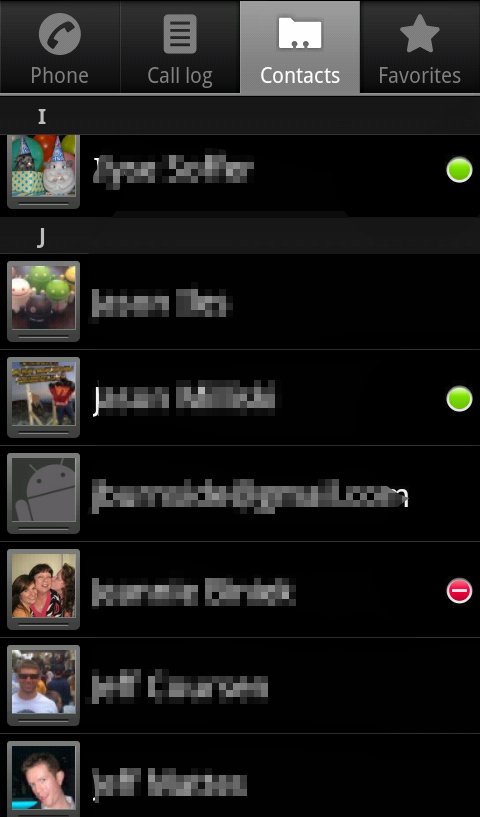 gchat icons