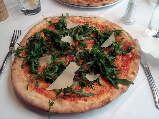 Pizza Ruccola e Grana      