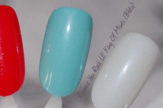 Essence Your Rock LE King Of Mints Swatch Blitz