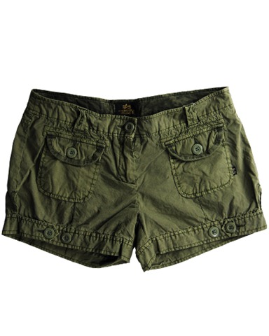 [Ladies Hot Shorts-Olive Green[2].jpg]
