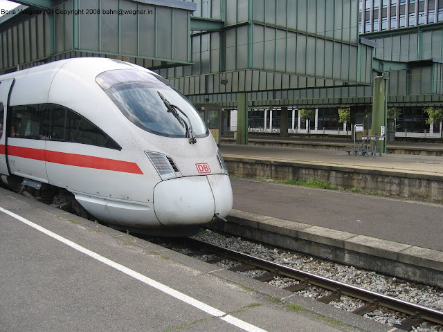 ICE-T in Stuttgart Kurzwende 8 Minuten 