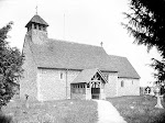 St Mary's. The exterior of the church from the south-west. The flint-faced church has window evidence of a Norman origin, but overall has been much restored. Reproduced by permission of English Heritage NMR.