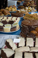 A fantastic spread in the hall