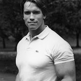 Austrian-born American actor and bodybuilder Arnold Schwarzenegger, 1984. (Photo by Dave Hogan/Hulton Archive/Getty Images)