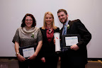 Lynn Moore, representing both herself and Jenny Anne Lynch for their work in the Irish Seal Sanctuary, Garristown, Co. Dublin (left) and Seamus Connor for his work with the Clean Coast Project, An Taisce – Environment Education Unit in the Bray area, Co. Wicklow (right) have been short listed for the Category of Animals and Environment.