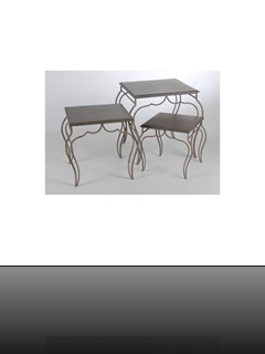 table gigognes fer forgé table gigognes fer forgé