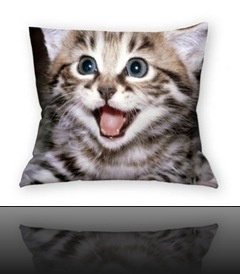 Coussin décoratif design chat Coussin décoratif design chat