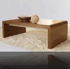 table basse design en bois