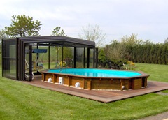 Abri de piscine hors sol Abri de piscine hors sol
